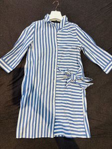 Vero Moda Striped Shirt Dress with Tie