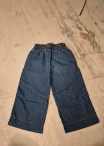 Comfy Wide Leg Denim Pants
