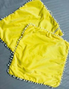 Lemon Yellow Cushion Covers