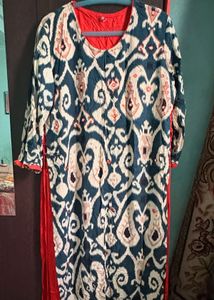 Stylish Printed Kurta with Palazzo