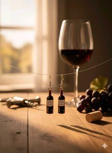 Wine Bottle Earrings