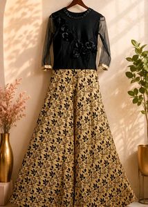Premium Black Party Wear Gown