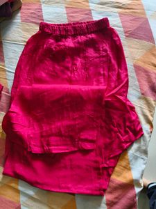 combo Vibrant Pink Palazzo Pants
