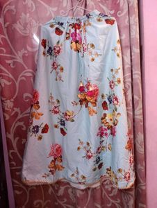 Floral Print lengha and choli