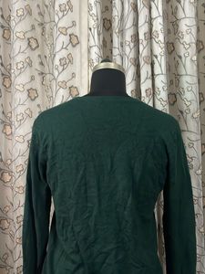 Classic Green Long Sleeve Sweater