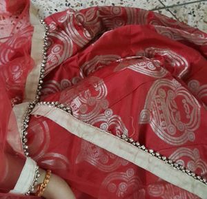 Women's Organza Lehenga Choli with Blouse