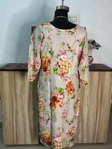 Floral Print Kurta