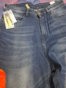 Trendy Blue Denim Jeans