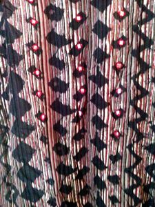 Red And Black Traditional Kurti