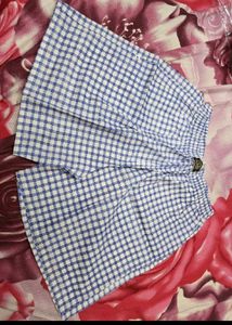 Blue Gingham Boxers