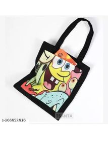 TSANTA Printed Canvas Tote Bag