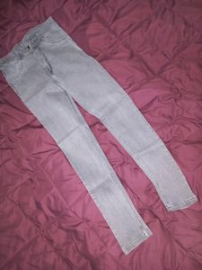 Grey Skinny Fit Jeans
