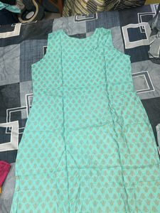 Straight Cut Kurta - Mint Shade
