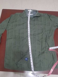 ARROW Shirt for men. Olive green S