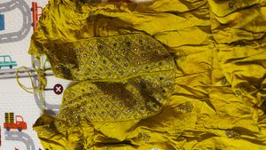 Embellished Mustard Yellow Suit