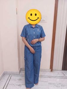 Blue Denim Co-ord Set