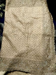 Embellished saree