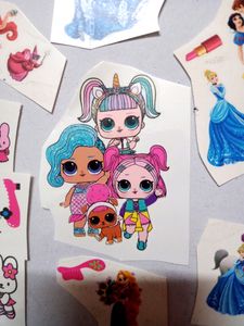 Cute Cartoon Tattoo Stickers 😍💫