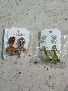 Set of 2 Pairs Earrings