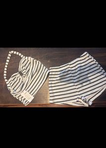 Striped Halter Set of 2