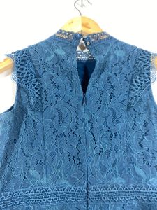 Teal green Lace Dress (Women’s )