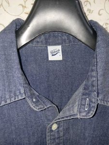 PARTIMENTO oversized stone washed denim