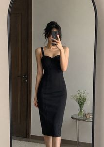 Elegant Black Bodycon Dress