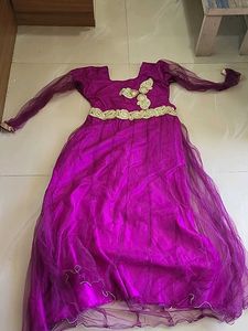 Beautiful Purple Ethnic Gown
