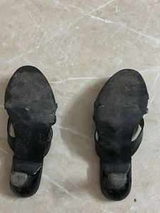 black heels