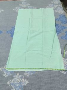 Elegant Mint Green Embroidered suit febric