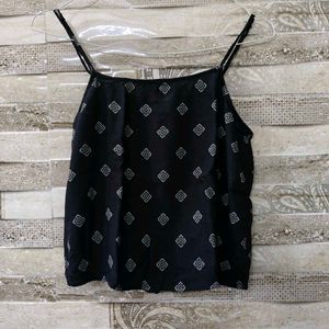 Black Strap Top