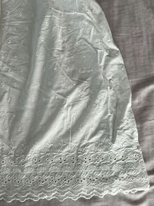 Chic White Embroidered Summer Dress