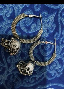 Hoop Jhumka Earrings