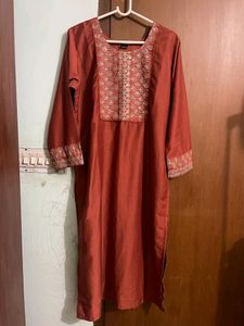 New With Tag Kurthi Set, Pant And Dupatta