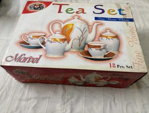 🆕Marvel Fine Bone China Tea Set - 18 Pieces