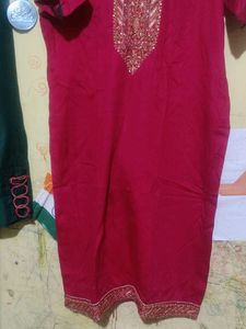 Embroidered Kurta Set