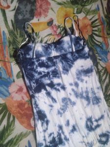 Boho Tie-Dye Mini Dress