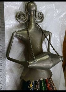 Decorative Tribal Metalallic Dolls (3 Doll)