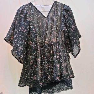 Coquette Laced Top