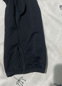 gym hood compression t shirt