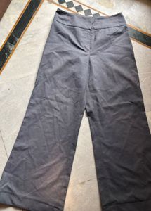 Grey Wide Leg Pants