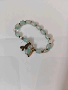 Charming Beaded Bracelet with Charm