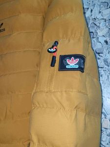 Adidas Padded Jacket - Mustard