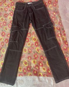 Dark Brown Cargo Pants