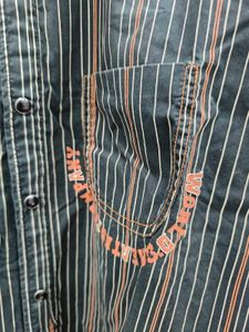 Men's Striped Long Sleeve Shirt