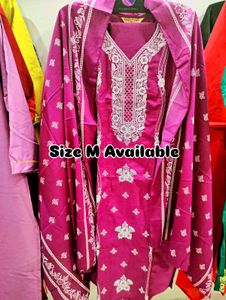 kurti set with dupatta and pant