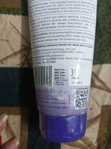 Sanfe Exfoliating Gel for Tan Removal