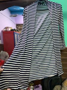 Chic Striped long shrug