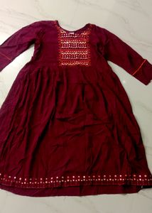 Meroon Festival Ethnic Gown