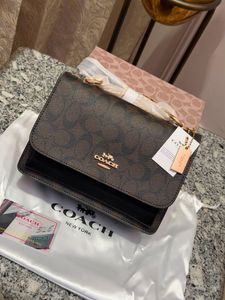 Coach Monogram Crossbody Bag